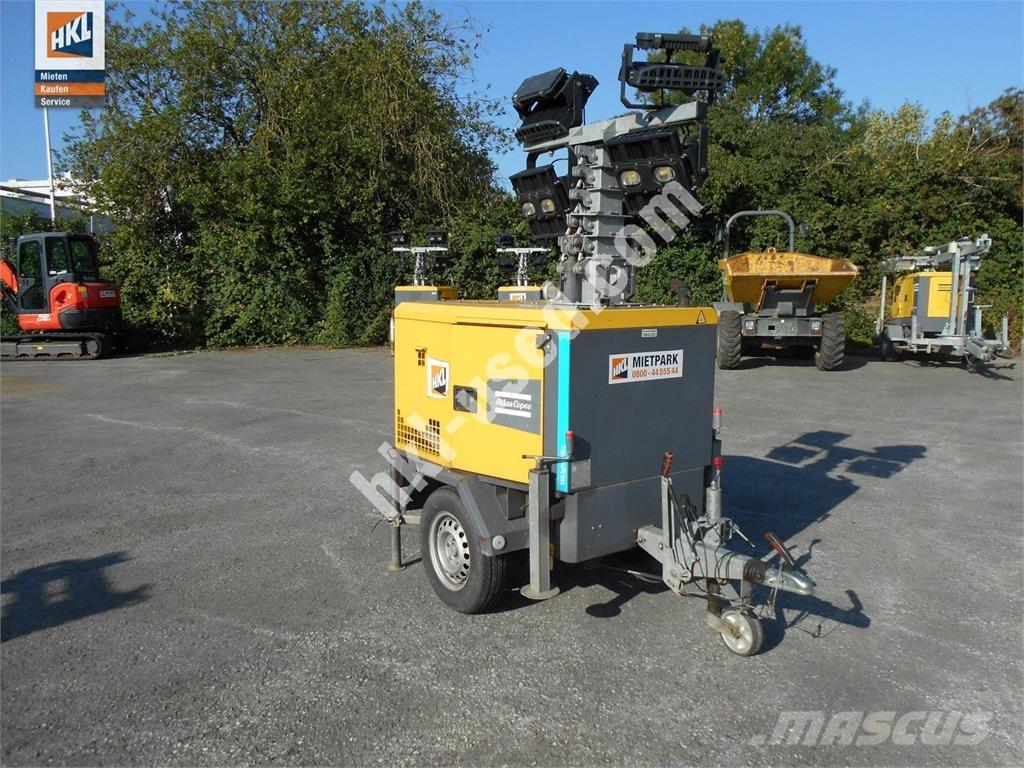 Atlas Copco HILIGHT V5+ Mobiele lichtmasten