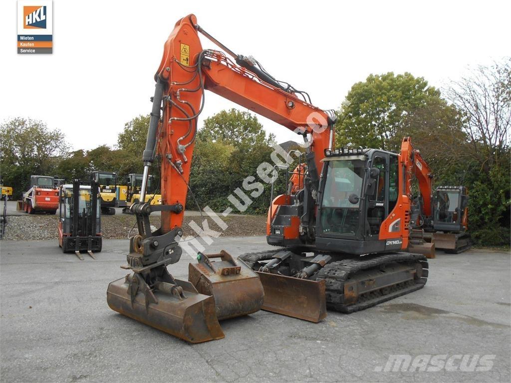 Doosan DX 140 LCR-5 Rupsgraafmachines