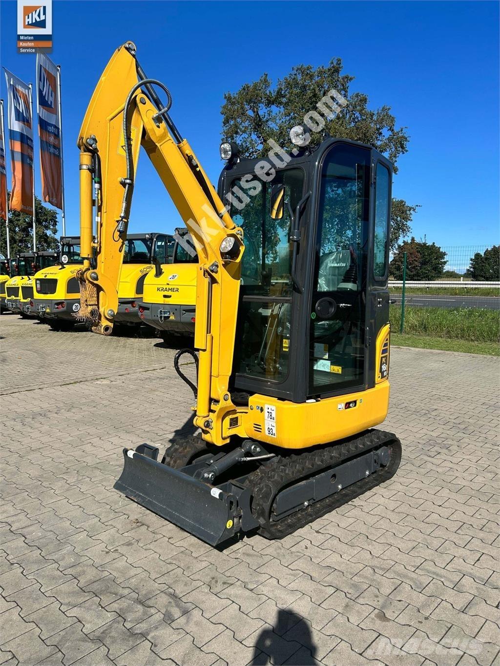 Komatsu PC 16 R-3HS Minigraafmachines < 7t