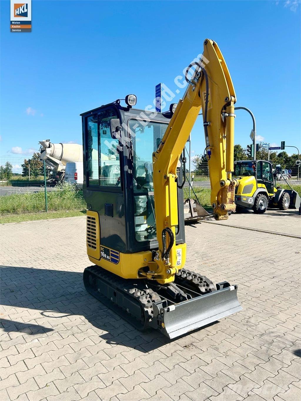 Komatsu PC 16 R-3HS Minigraafmachines < 7t