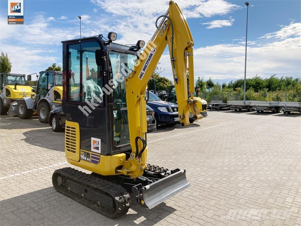 Komatsu PC 16 R-3HS Minigraafmachines < 7t