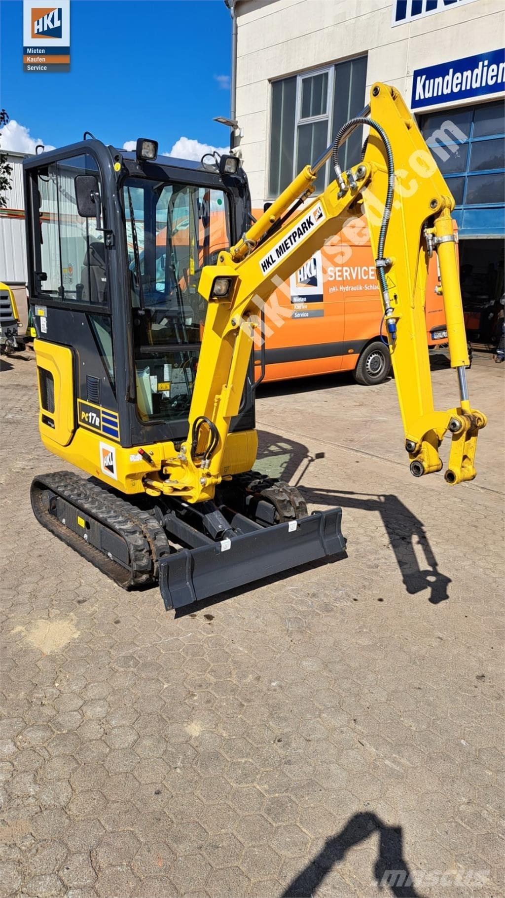 Komatsu PC 17 R-5 Minigraafmachines < 7t