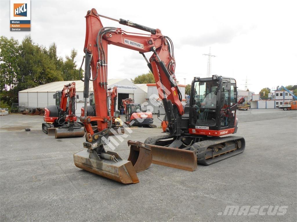 Kubota KX 080-4 Minigraafmachines < 7t
