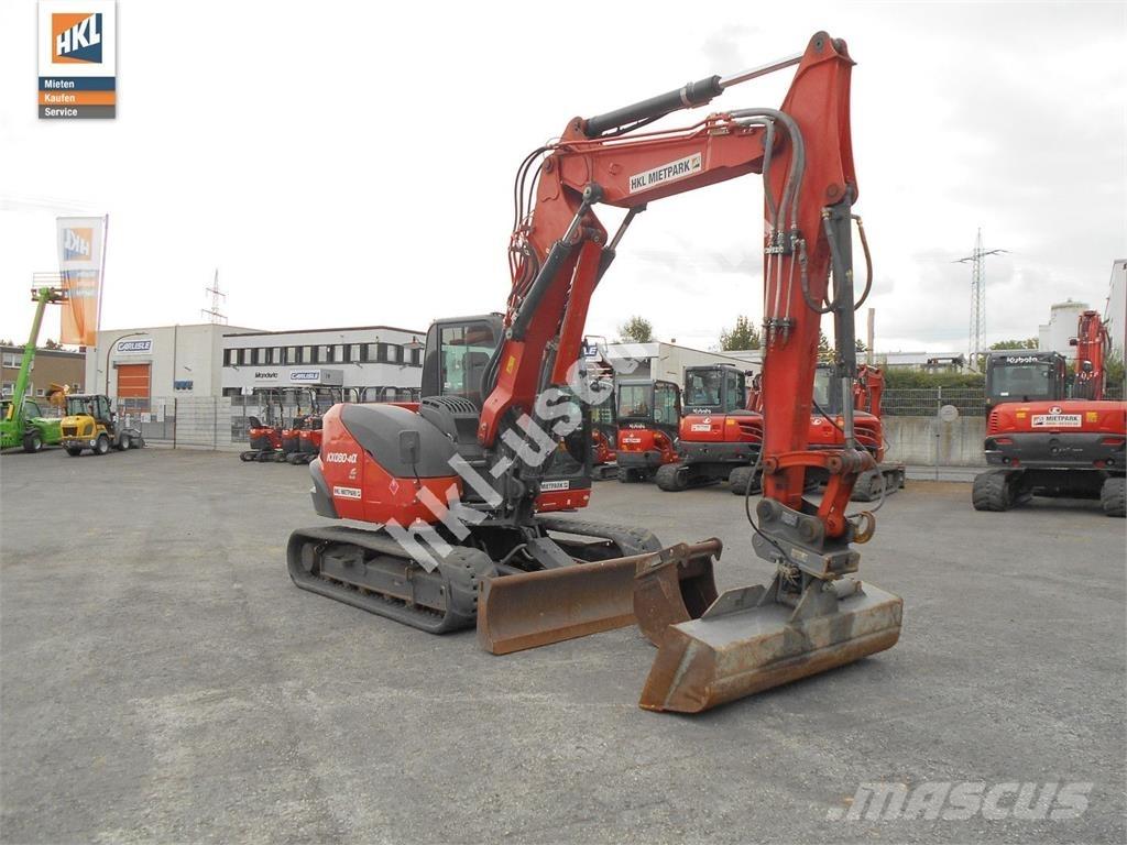 Kubota KX 080-4 Minigraafmachines < 7t