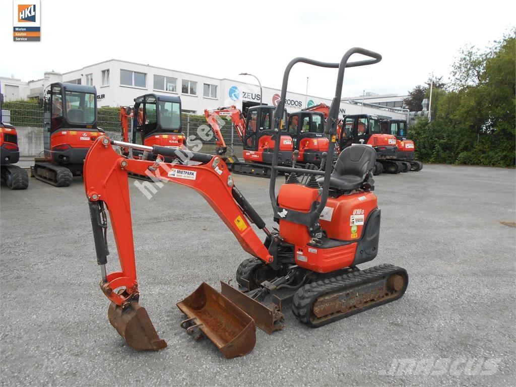 Kubota U 10-3 Minigraafmachines < 7t