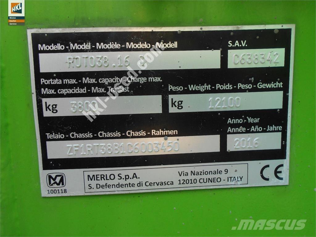Merlo ROTO 38.16 S Verreikers
