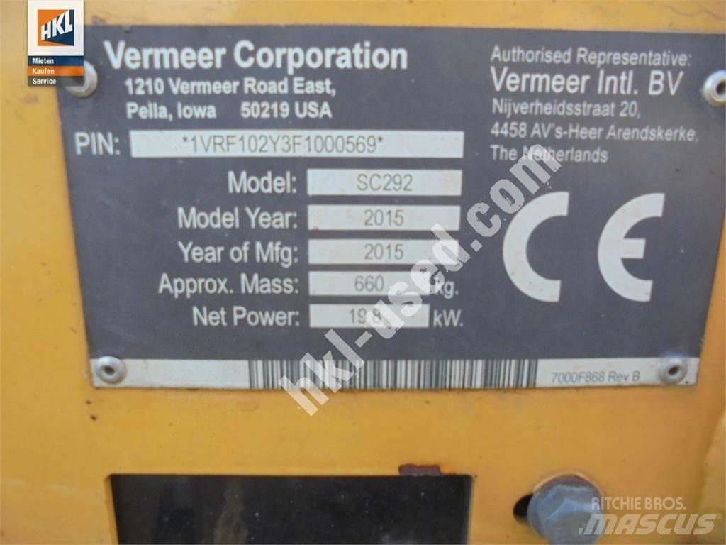 Vermeer SC 292 Bouw - Overige