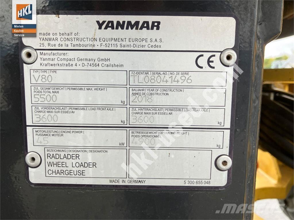 Yanmar V 80 Wielladers