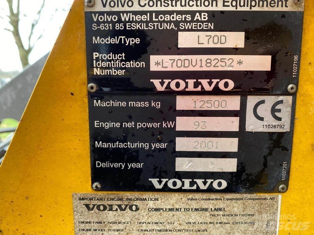 Volvo L70D Wielladers