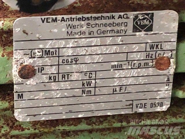  0,55 kW VEM E-Motor Motoren