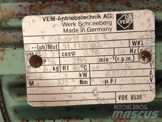 1,1 kW VEM E-Motor Motoren