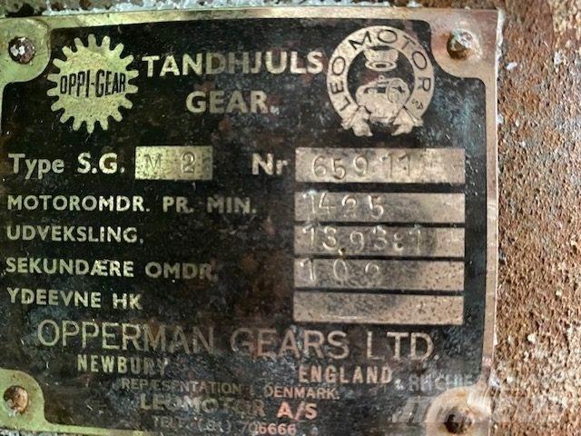  1,5 HK Thrige Gearmotor Motoren