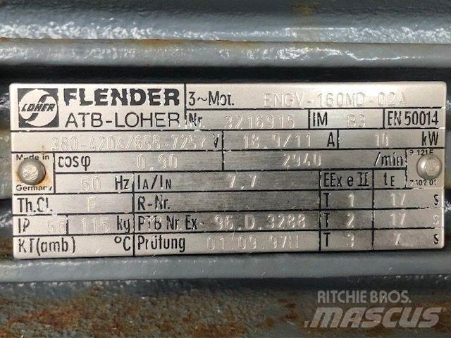  10 kW Flender E-Motor Motoren