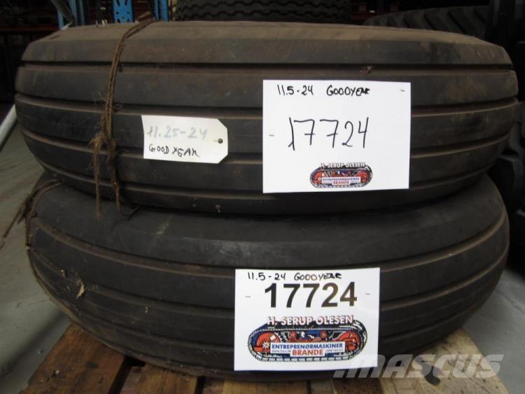  11.25-24 Goodyear - 2 stk. Banden, wielen en velgen
