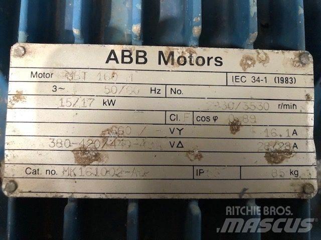  17 kW ABB MBT 160 E-Motor Motoren