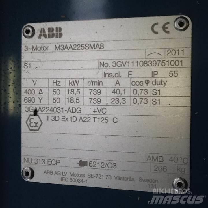  18,5 kW ABB E-Motor Motoren