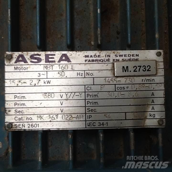  2,7 kW Asea E-Motor Motoren
