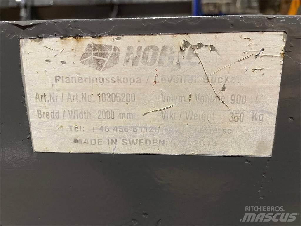  2000 mm Læsseskovl Bakken