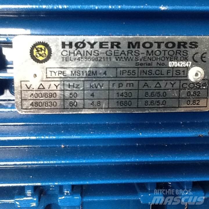  4,0 kW Høyer E-Motor Motoren