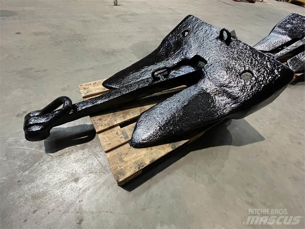  420 kg AC 14 Anker Werkboten en pontons