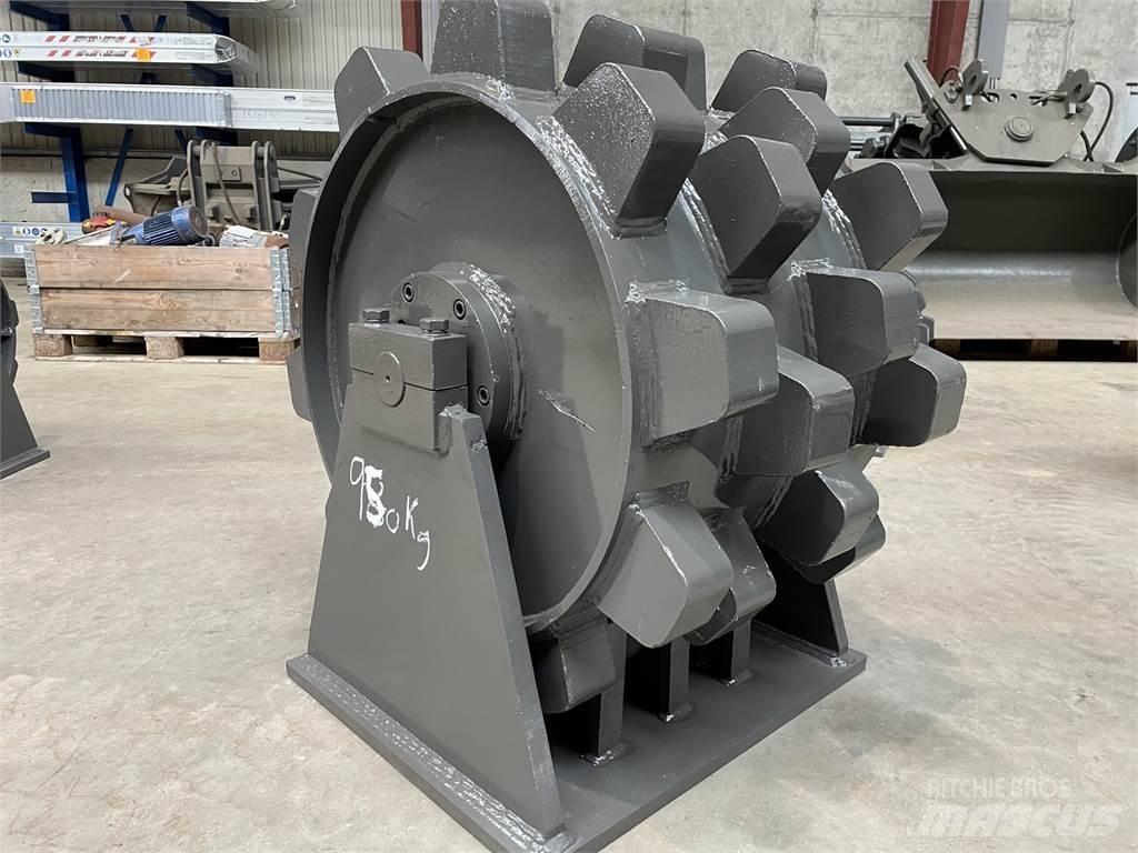  570 mm kompaktorhjul Bandenwalsen