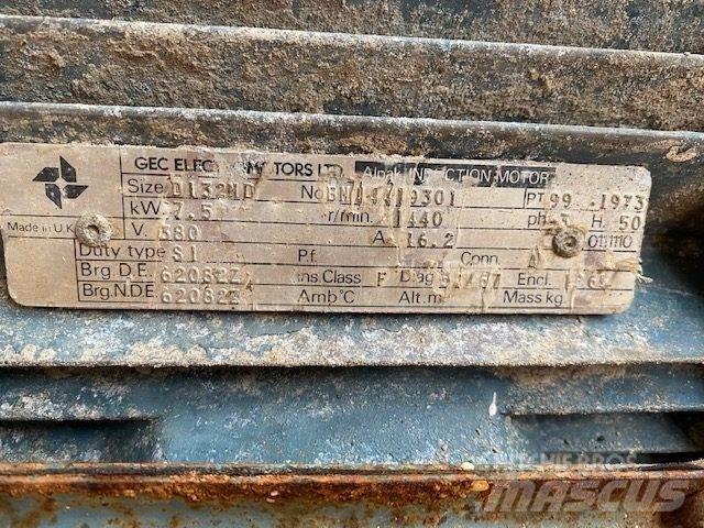  7,5 kW GEC D132ND E-Motor Motoren