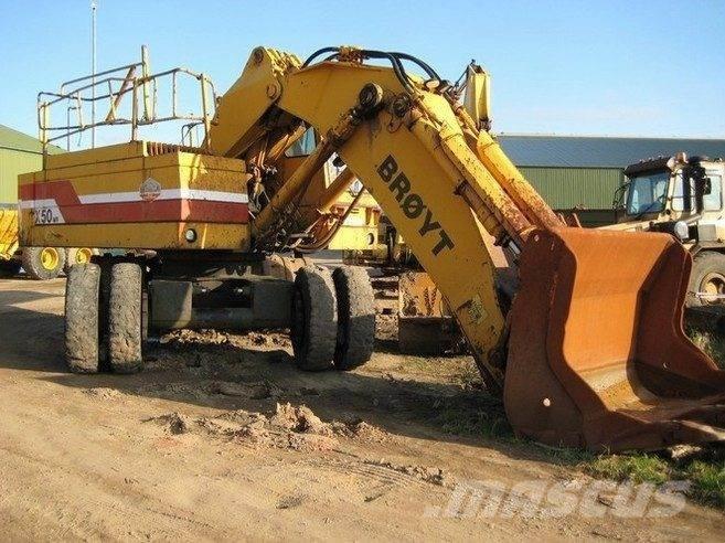 Brøyt X50WF til ophug Rupsgraafmachines