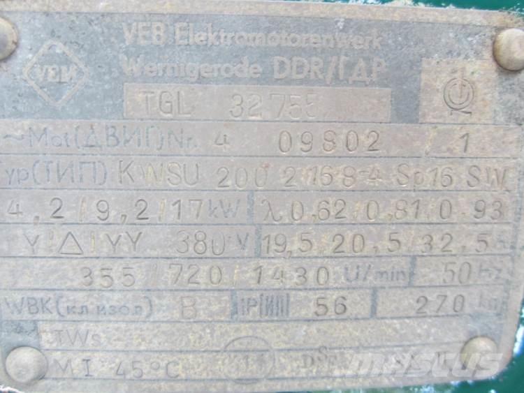  Capstan spil VEB TGL 32755 Takels, lieren en materiaalliften