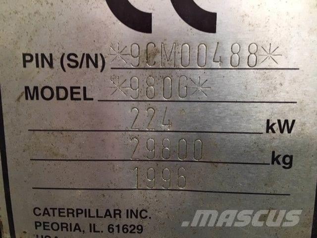 CAT 980G Transmission Transmissie