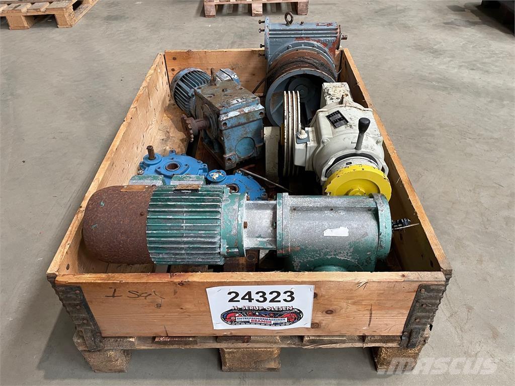  Diverse gear og gearmotor Motoren