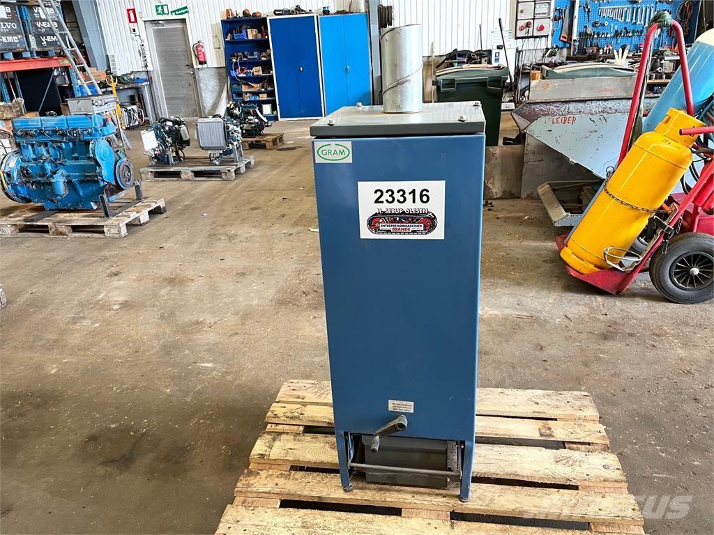 Gram slibefilter Overige componenten