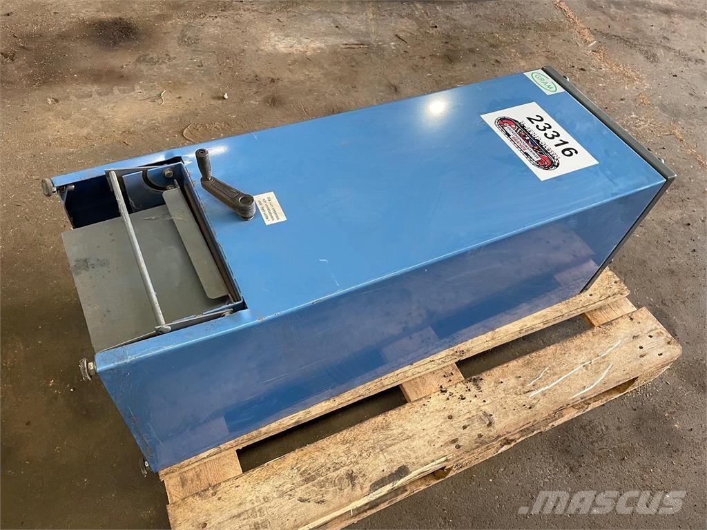 Gram slibefilter Overige componenten