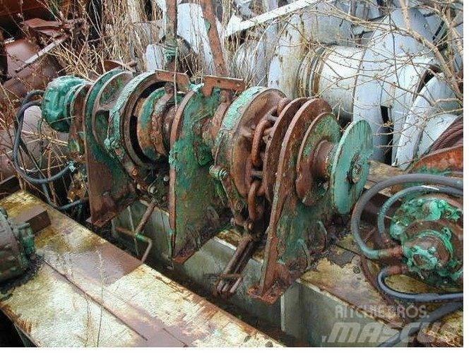  Hydr. ankerspil Takels, lieren en materiaalliften