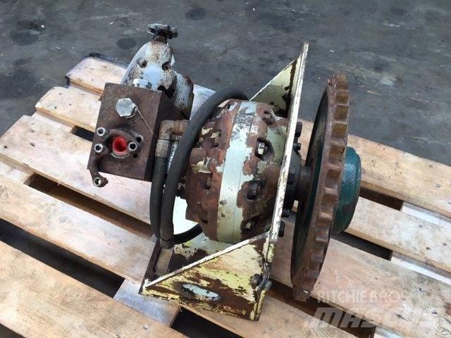  Hydr. motor med planetgear Versnellingsbakken