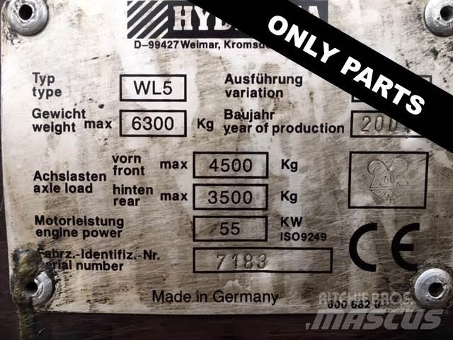 Hydrema WL550B til ophug Wielladers