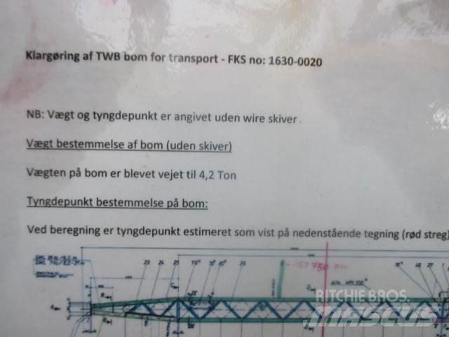  Kran bom SWL 20 ton Kranen onderdelen en gereedschap