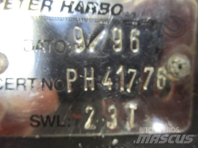  Kranblok ex. Poclain 2309 Kranen onderdelen en gereedschap