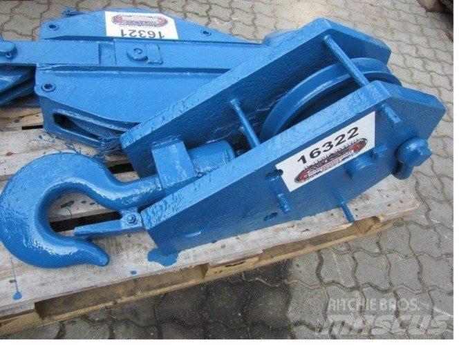  Krankrog - 1 wirehjul Kranen onderdelen en gereedschap