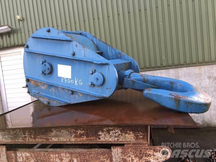  Krankrog - 3 wirehjul Kranen onderdelen en gereedschap