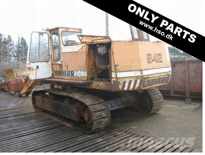 Liebherr R942 - til ophug Rupsgraafmachines