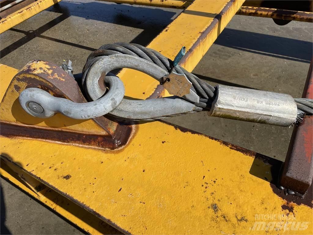  Løfteåg 42 ton Kranen onderdelen en gereedschap