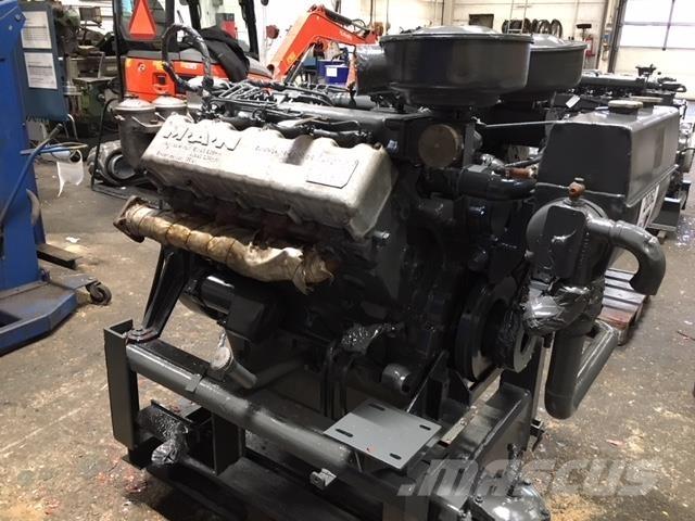 MAN D2858M V8 motor Motoren