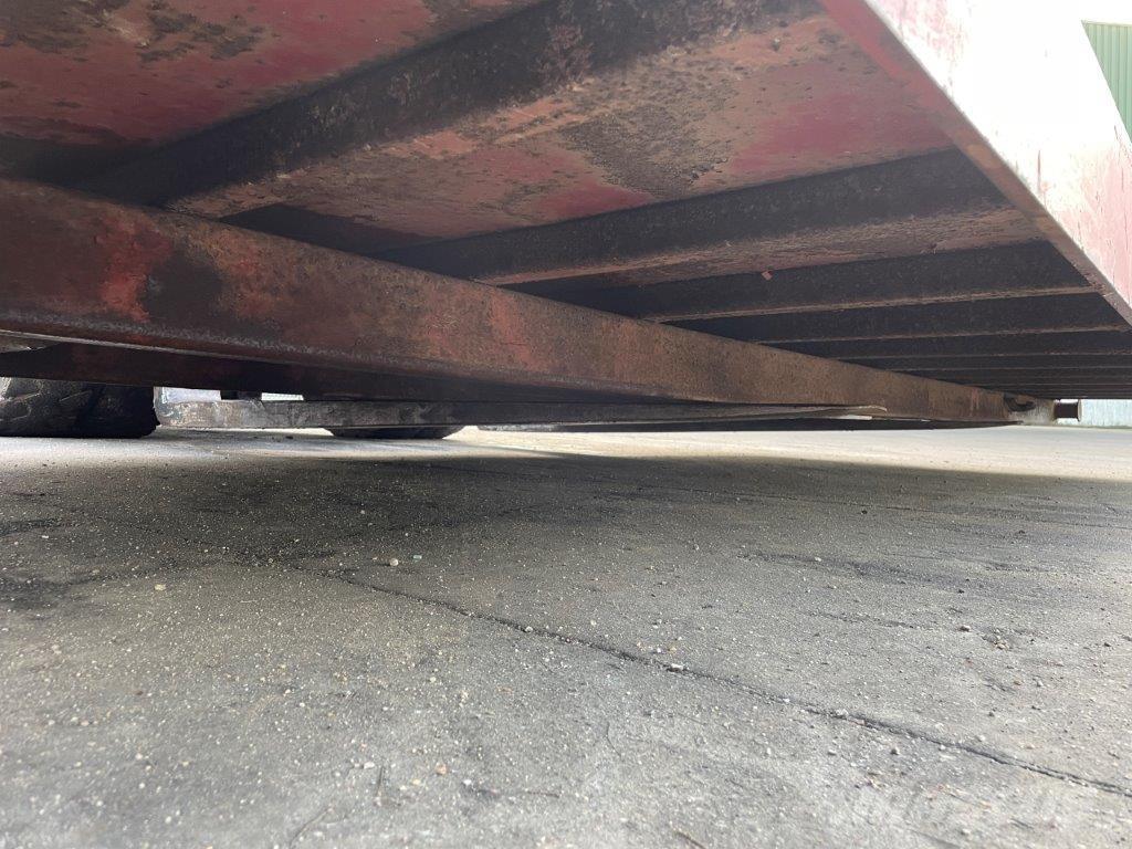  Maskintrailer med wirehejs Low loader-semi-trailers