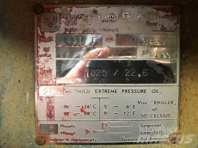  MGH gear Type 431T Versnellingsbakken