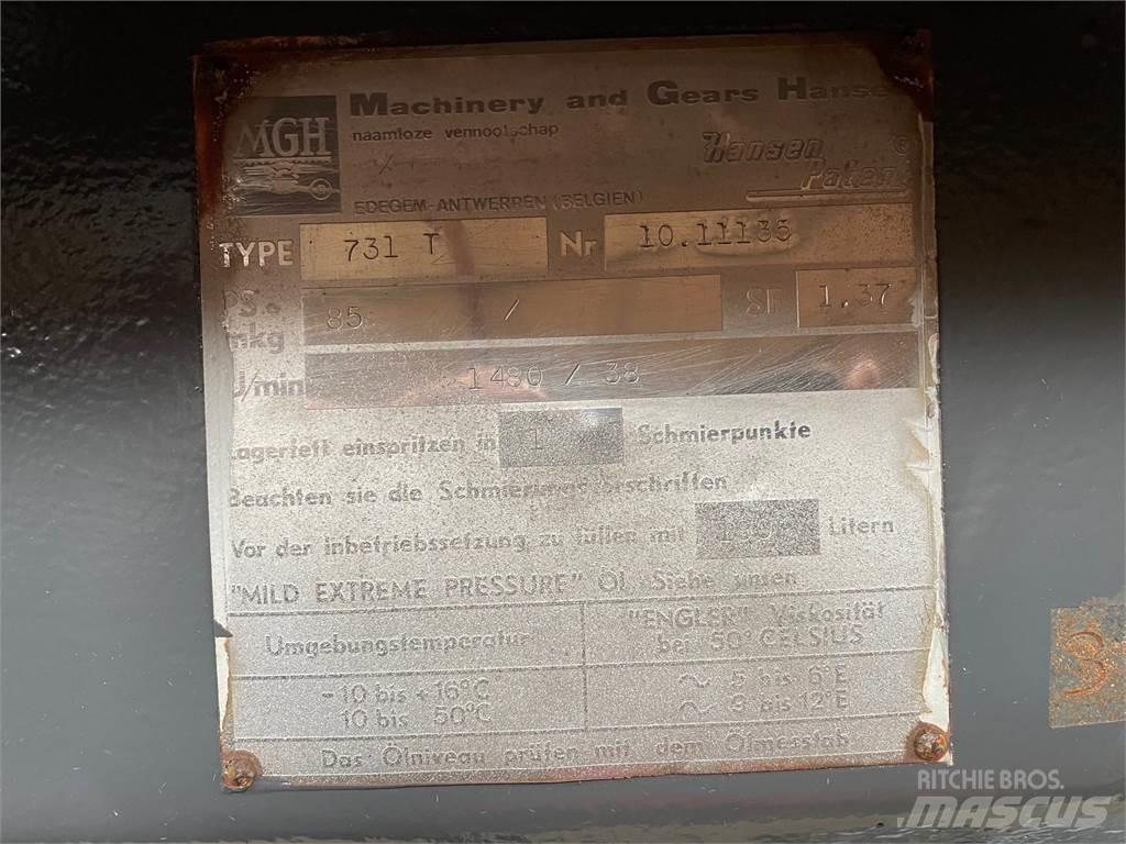  MGH Type 731 T gear - 39:1 Versnellingsbakken