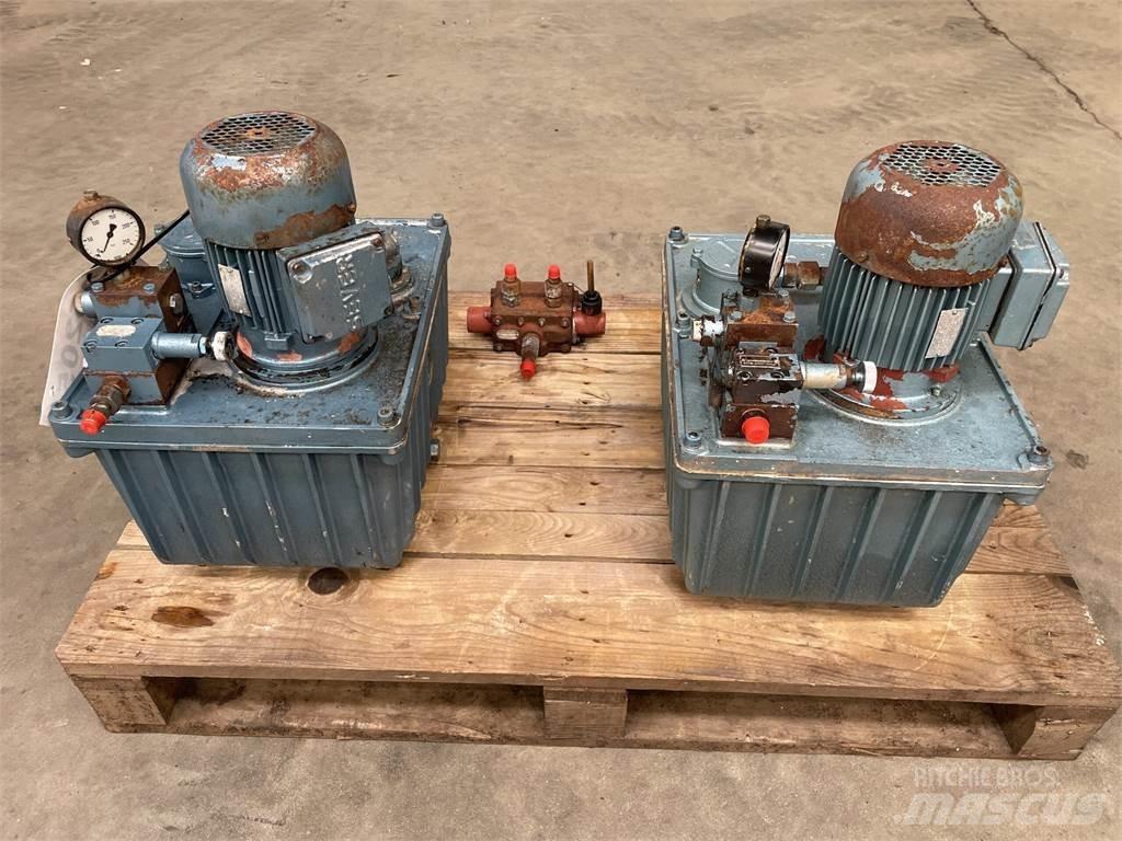 Powerpac, elektrisk - 2 stk. Diesel generatoren