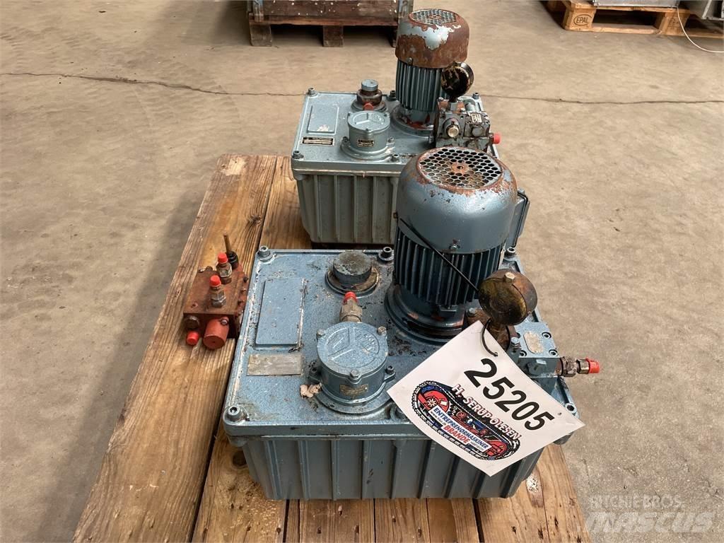  Powerpac, elektrisk - 2 stk. Diesel generatoren