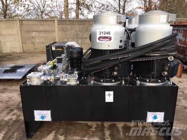 Powerpack - 4 x E-motor Diesel generatoren