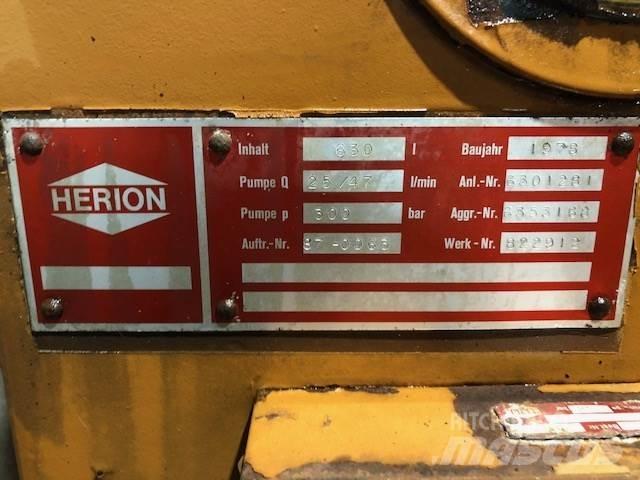 Powerpack Herion Overige componenten
