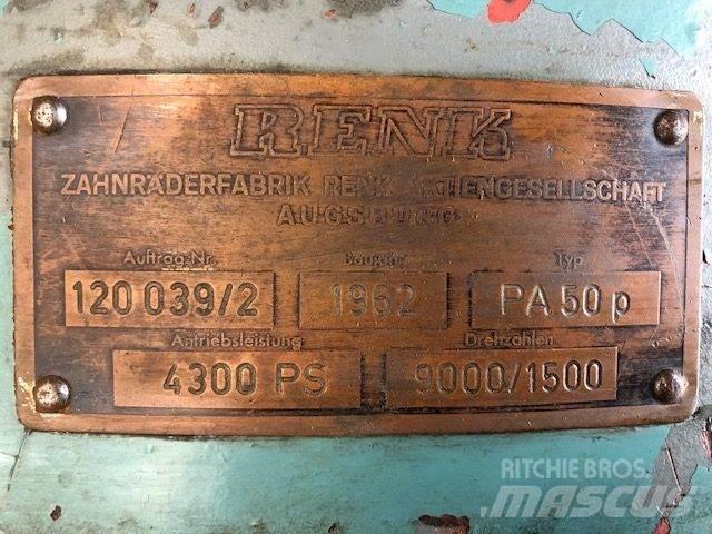Renk gear type PA50P Versnellingsbakken